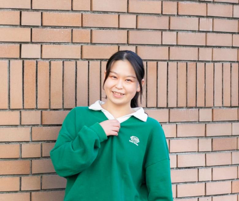 生活プロデュース学科の学生（湘北短期大学で学ぶ先輩インタビュー）