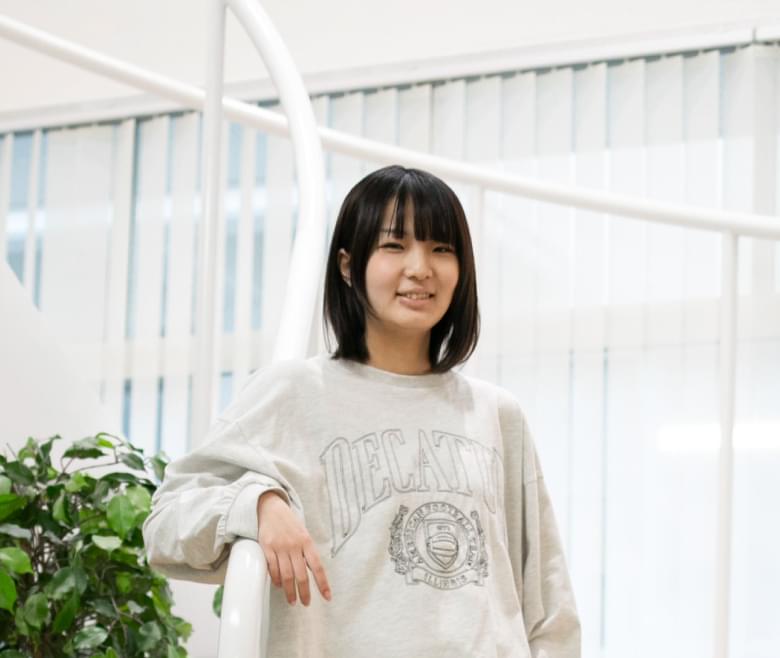 ビジネス情報コースの学生（湘北短期大学で学ぶ先輩インタビュー）