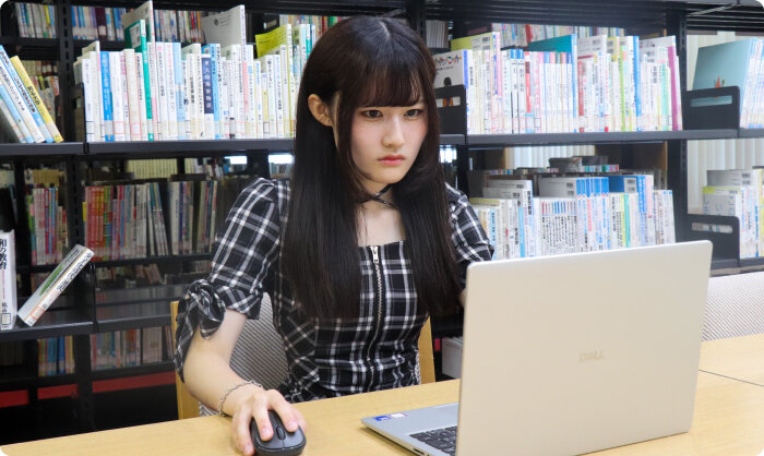 自習中の様子